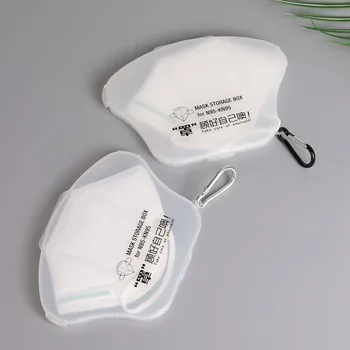 Kn95 Masku Na Tvár Úložný Box Prenosný Caja Mascarillas Transparentné Maska Prípade Organizátor Prachu, Vlhkosti Dôkaz Boite Rangement Masque
