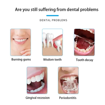 Zub sprej odstraňuje periodontitis, antibakteriálne, zmierňuje zub červ, zubného kazu bolesť, ústne zub čistenie care sprej