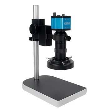 38MP digitálny mikroskop vga, hdmi, usb pre elektroniku, full HD mikroskopom fotoaparát spájkovanie elektrónový mikroskop LED Svetlo 130x objektív