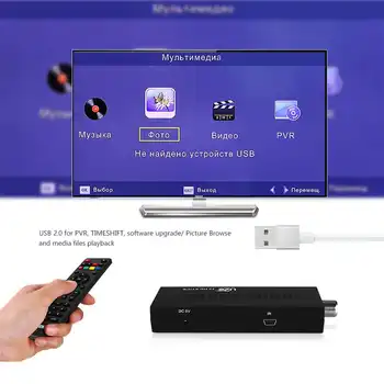 Mini DVB-T2 Freeview HD TV Prijímač Set-Top Box Digitálna TV Terestriálny Prijímač DVB kompatibilný s HDMI