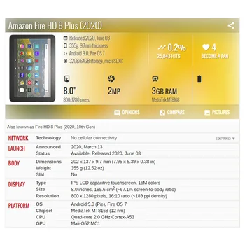 Puzdro Pre Amazon Kindle Fire HD8 HD 8 Plus 2020 Tablet Maľované Stojan Peňaženky púzdro Pre Etui Amazon Fire HD 8 2020 + film