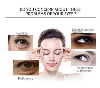 EFERO Kolagénová Očná Maska na Tvár Masku na Očné Škvrny na Očné Tašky Odstránenie Vrásky, Tmavé Kruhy Spevnenie Hydratačné Oči Pad Starostlivosť o Pleť