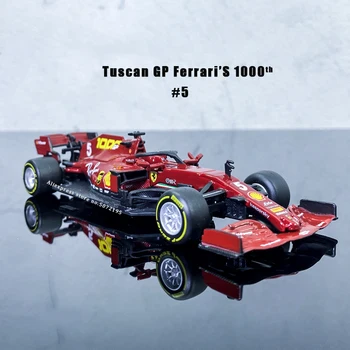 Bburago 1:43 2020 Ferrari F1 SF1000 #5 #16 Tímu Ferrari 1000 Pamätník racing formula statické simulácia zliatiny model auta, Hračky