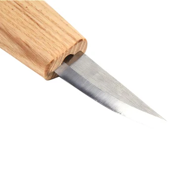 5 ks Rezbárska Fréza Nastaviť DIY Dreva Ručné Dláto drevorezbárstvo Čip Nože pre Drevospracujúci Ručné Náradie