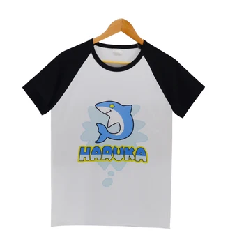 Horúce Anime zadarmo! anime tričko Hazuki Nagisa Rin Matsuoka Tachibana Makoto Nanase Haruka v lete bežné známky tlač t-shirt krátke