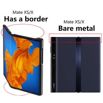 Originálne Kožené Puzdro taška Pre Huawei MAte X XS 5G Násobne Prípade kryt Na Huawei Mate XS Prípade luxusné, Ručne vyrábané Úplné Ochranné puzdro