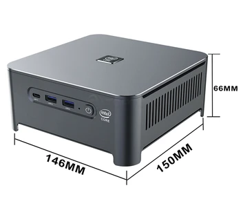 TOPTON Nové Intel NUC i9 10980HK i7 10750H Mini Počítač 2 LAN Windows 10 2*DDR4 2*NVMe Herné PC DP HDMI Typu C 4K AC WiFi