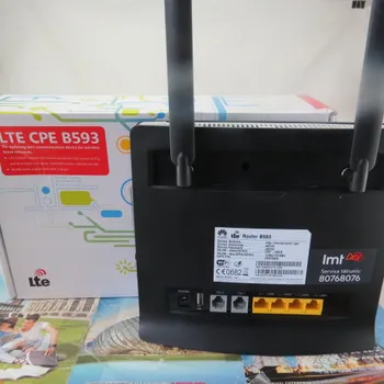 Huawei LTE CPE B593s-22 Odomknutý 4G Bezdrôtový Router+ 2ks anténa