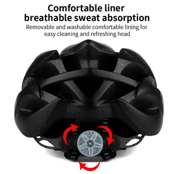 Ultralight Cyklistické Prilby Integrally-tvarovaný Bike MTB Cyklistické Prilby Cestnej premávky, Jazda na Bicykli Bezpečnosti Klobúk Integrally-mold 