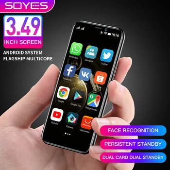 Mini Študent Smartphone Soyes s rezacím zariadením S10-H 4G-LTE 3.5
