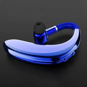 S109 1pc Bezdrôtovej komunikácie Bluetooth Headset Earhook Nabíjateľná Handsfree Business Športové Headset Ucho Bluetooth Slúchadlá s Mikrofónom