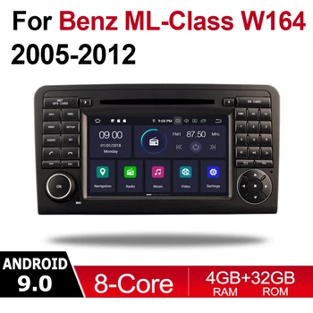 Auto DVD prehrávač Pre Mercedes Benz ML320 ML350 W164 2005 2006 2007 2008 2009 2010 2011 2012 NTG Multimediálnu GPS Navigáciu rádio