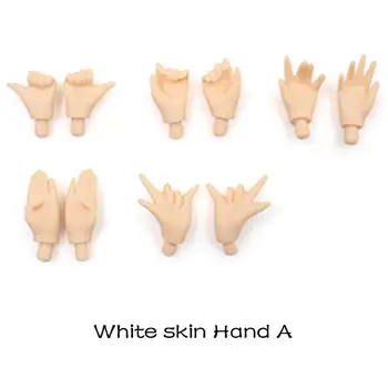 Blyth bábiky ručné nastavenie&B pre 1/6 spoločný orgán bábika ĽADOVEJ BÁBIKA päť kože biela farba tan tmavé vymeniteľné ruky hračku darček