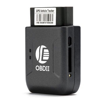 Mini OBD2 GPS tracker GPRS Real-Time Tracker Auto Tracking Systém S Geofence chrániť Vibrácie Telefónu SMS budenie tk206