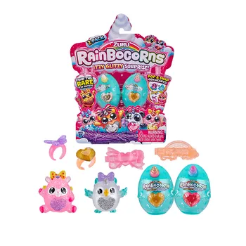 Nové MINI Pravý originál Rainbocornse Dúha Unicorn Magic Prekvapenie pet Doll Dievča Hračka darček