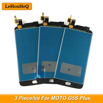 3 kus/veľa AMOLED LCD Na Motorola MOTO G5S Plus XT1802 XT1803 XT1805 XT1086 LCD Displej dotykový displej digitalizátorom. montáž