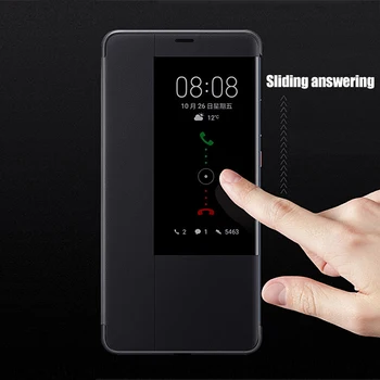 Pôvodné Smart View Prípade Huawei Mate 20 Lite Mate20 Lite Auto Spánku Prebudiť Flip Cover Štíhly Telefón Puzdro Na Huawei Mate 20 X