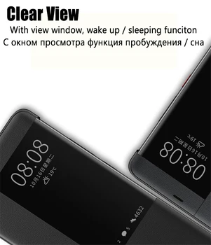 Pôvodné Smart View Prípade Huawei Mate 20 Lite Mate20 Lite Auto Spánku Prebudiť Flip Cover Štíhly Telefón Puzdro Na Huawei Mate 20 X