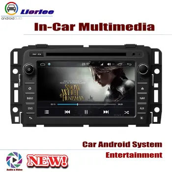 Auto GPS Navigácia Pre GMC Acadia 2013-2016 Auto Android Multimediálny Prehrávač CD, DVD, Rádio Stereo ZOSILŇOVAČ BT, USB, SD, AUX WIFI HD Displej