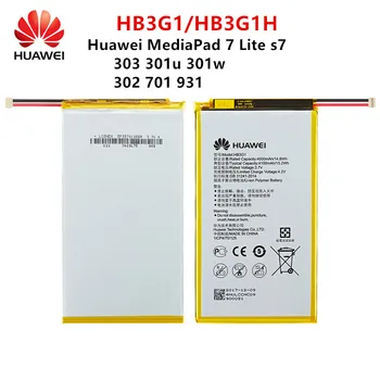 Pôvodnej HB3G1/HB3G1H batérie 4000mAh Pre Huawei S7-303 S7-931 T1-701u S7-301w MediaPad 7 Lite s7-301u S7-302