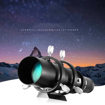 50mm Sprievodca Rozsah Finderscope s Manželskou Skrutkových Focuser pre Astronomickému Teleskopu 183mm 1.25 v Ohnisková vzdialenosť Pomer Guidescope