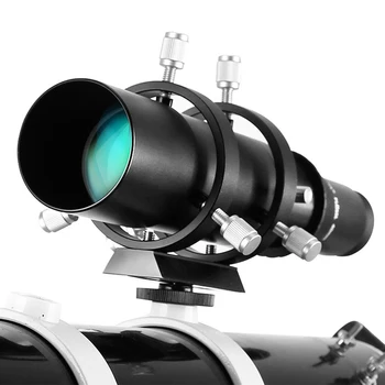 50mm Sprievodca Rozsah Finderscope s Manželskou Skrutkových Focuser pre Astronomickému Teleskopu 183mm 1.25 v Ohnisková vzdialenosť Pomer Guidescope