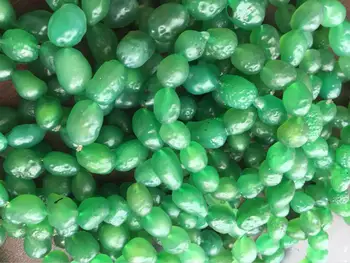 Alxa Gobi kameň veľkoobchod prírodné achát zelená achát náramok šperky zelená green jade kameň, minerály a prírodné kamene