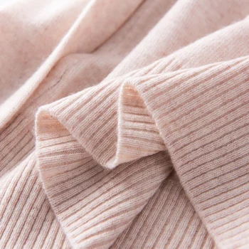 2019 cashmere zmiešané zrastov top turtleneck sveter žena jeseň a v zime sa ženy pulóver s dlhým rukávom farbou veľké veľkosť