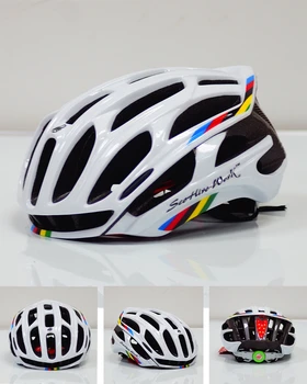 SCOHIRO-PRÁCA Nové módne svetlo LED Muži/Ženy Cestnej Horský Bicykel, Prilba Ultralight EPS Racing Cyklistické Vybavenie