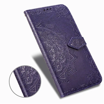 Peňaženka obal Pre Samsung Galaxy M51 Prípade Samsung M51 Kvetinový Filp Wallet PU Kožené Telefón puzdro Pre Samsung M51 Kryt Knihy 6.7 palec