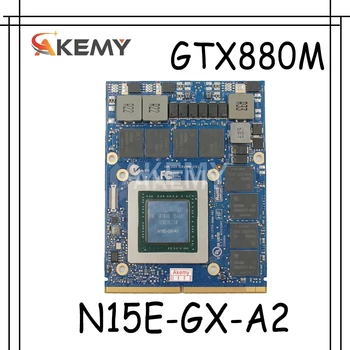 Akemy GTX880M GDDR5 s kapacitou 8 gb N15E-GX-A2 Grafika grafická Karta Pre DELL Alienware M13X R1 R2 M15X R1 R2 M17X R2 R3 R4 R5 M18X R2 R3