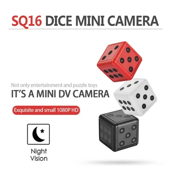 SQ16 1080P Mini Kamera Cam Nočné Videnie Videokamera Akcia Mini Kamery DV Video Hlasový Záznamník Mikro Kamera Biela Čierna Červená