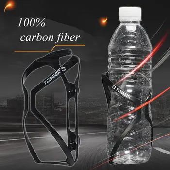 TOSEEK Matný Lesklý UD Carbon Vody Klietky Fľašu Cyklistické Fľaše Držiak Vhodný pre Priemer 65mm Fľašu