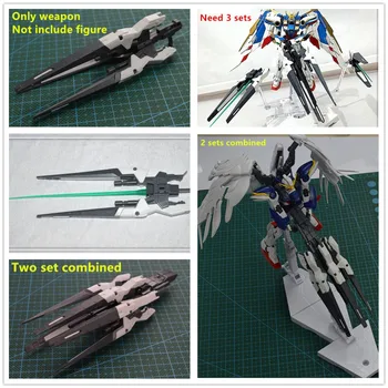 DREI ZWERG Zintenzívniť Zbraň pre Bandai RG 1/144 XXXG-00W0 Gundam Krídlo Nula D019
