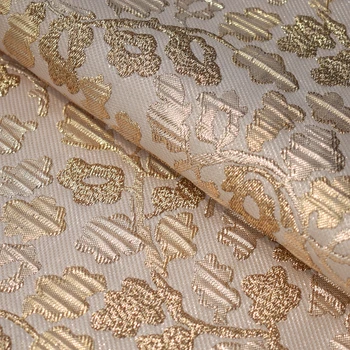 Hot predaj módnych Multicolor troch-dimenzionální zlato žakárové brocade textílie pre sako svetlé tkaniny tissu au meter urob si sám