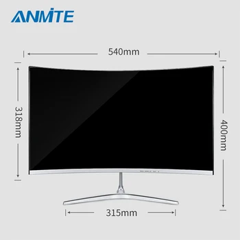 Anmite 23.8 palcový FHD Hdmi HDR Zakrivené TFT LCD Monitor Herné Hry, Súťaže Led obrazovky Počítača na Obrazovke HDMI/VGA