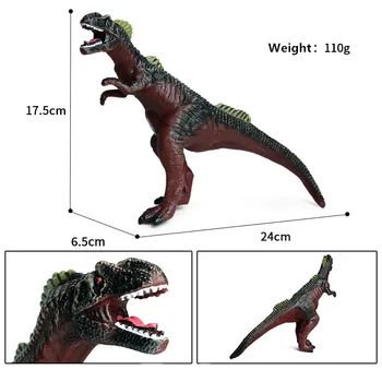 Allosaurus Série Jurský Dinosaura Model Hand-made Dospelých Detí Ozdoby Veľké Simulácia Mäsožravec Zber Plastových Hračiek