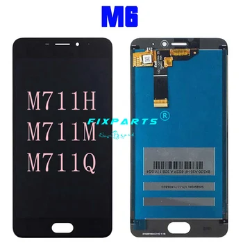 Meizu M6 LCD M6s Displej Dotykový Displej Digitalizátorom. M711H M711M M711Q LCD M712H M712Q Pre 6T MEIZU M6T LCD M811Q Obrazovke Náhradné