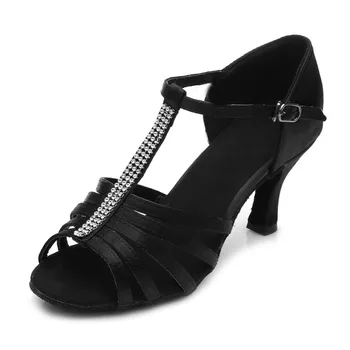 227/230 Vysokej Kvality sála tango latinské tanečné topánky ženy tanec shoesr salsa topánky 5cm / podpätku 7 cm