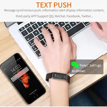 Bluetooth Smart Hodinky Mužov Športové Fitness Sledovanie Srdcovej frekvencie Náramok Nepremokavé Krokomer Smartwatch Ženy Hodiny IOS Android