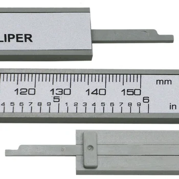 6inch Digitálneho Senzora Strmene 0-150mm LCD Elektronickej priemerky Uhlíkových Vlákien Rozchod meranie výšky nástroje nástroje mikrometer