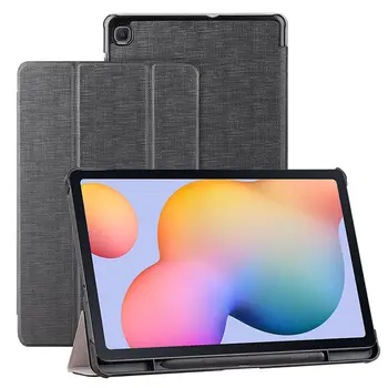 Magnetické PU Kožené puzdro pre Samsung Galaxy Tab S6 Lite Nový Tablet Kryt s držiak na Pero Pohodlné Nový Ultra Slim Kože