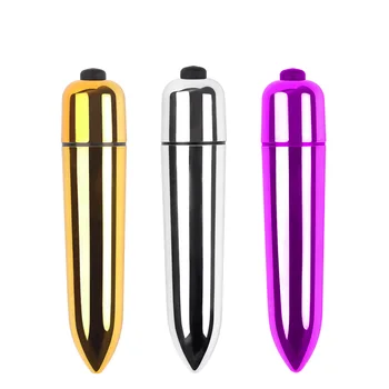 Veľkoobchod 100ks Vodotesné Vibračné Bullet Vibrátory pre Ženy Klasický Sex Hračky Bezdrôtový Magic Bullet Vibrátor Sexuálne Hračky