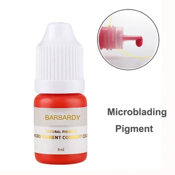 Profesionálne Microblading Pigment pre Permanentný make-up Dodávky Kozmetické Tetovanie farby na Obočie/Ret/Očné linky, Micro Pigmentové Farby