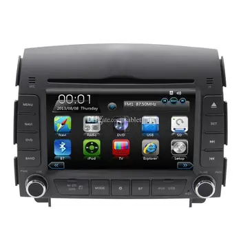 Auto DVD prehrávač,car Audio Rádio stereo multimediálne headunit dotykový displej GPS navigácie BT pre Hyundai sonata NF 2006 2007 2008