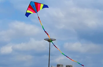 Nové dorazí Vonkajšie Zábavu Športové Kite Príslušenstvo /6m Rainbow Chvost Na kite Delta/Stunt /software drakov Deti
