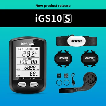 IGPSPORT iGS10 S iGS10S GPS s ANT+ Bluethood Cyklistické Počítač Nepremokavé Snímače Tepovej frekvencie na Koni