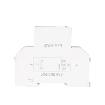 Multifunkčný Digitálny Voltmeter Ammeter Wattmeter LCD Podsvietenie Displeja DIN lištu KWH Merač AC 230V 5-100A RS485 Modbus Výstup