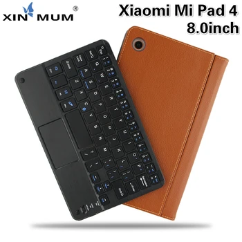 Klávesnica Prípade Pre Xiao Mi pad 4 8.0 Bezdrôtovej Bluetooth Klávesnice Smart Ochranné puzdro Pre Xiao Mipad 4 8.0 palcový Tablet Shell