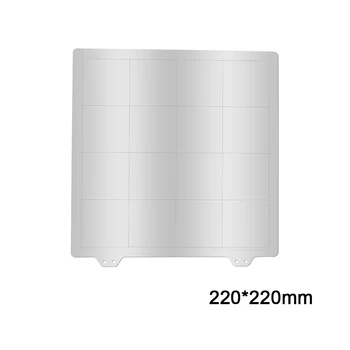 235 * 235mm Jar Oceľového Plechu Tepla Posteľ Platformu Flexibilné Umelé Model Pre vzdať sa-3 CR-20 3D Tlačiarne Diely